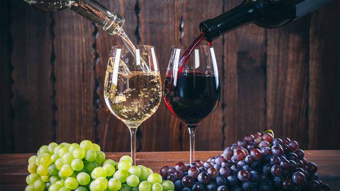 Surprised by the health benefits of grape wine
