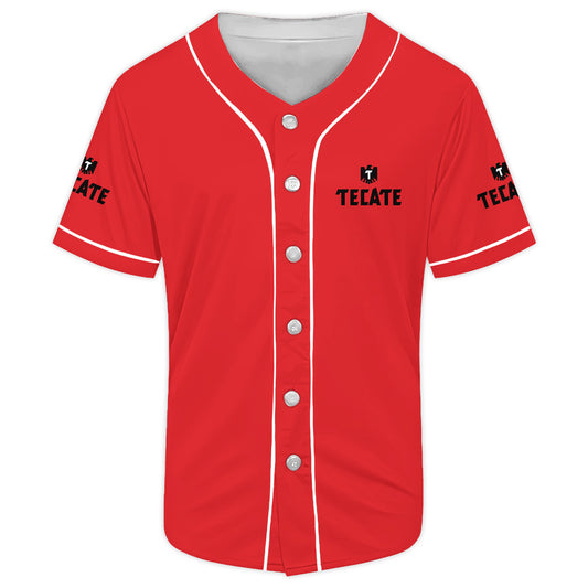 Born To Drink Tecate Baseball Jersey