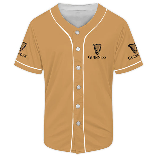 Born To Drink Guinness Baseball Jersey