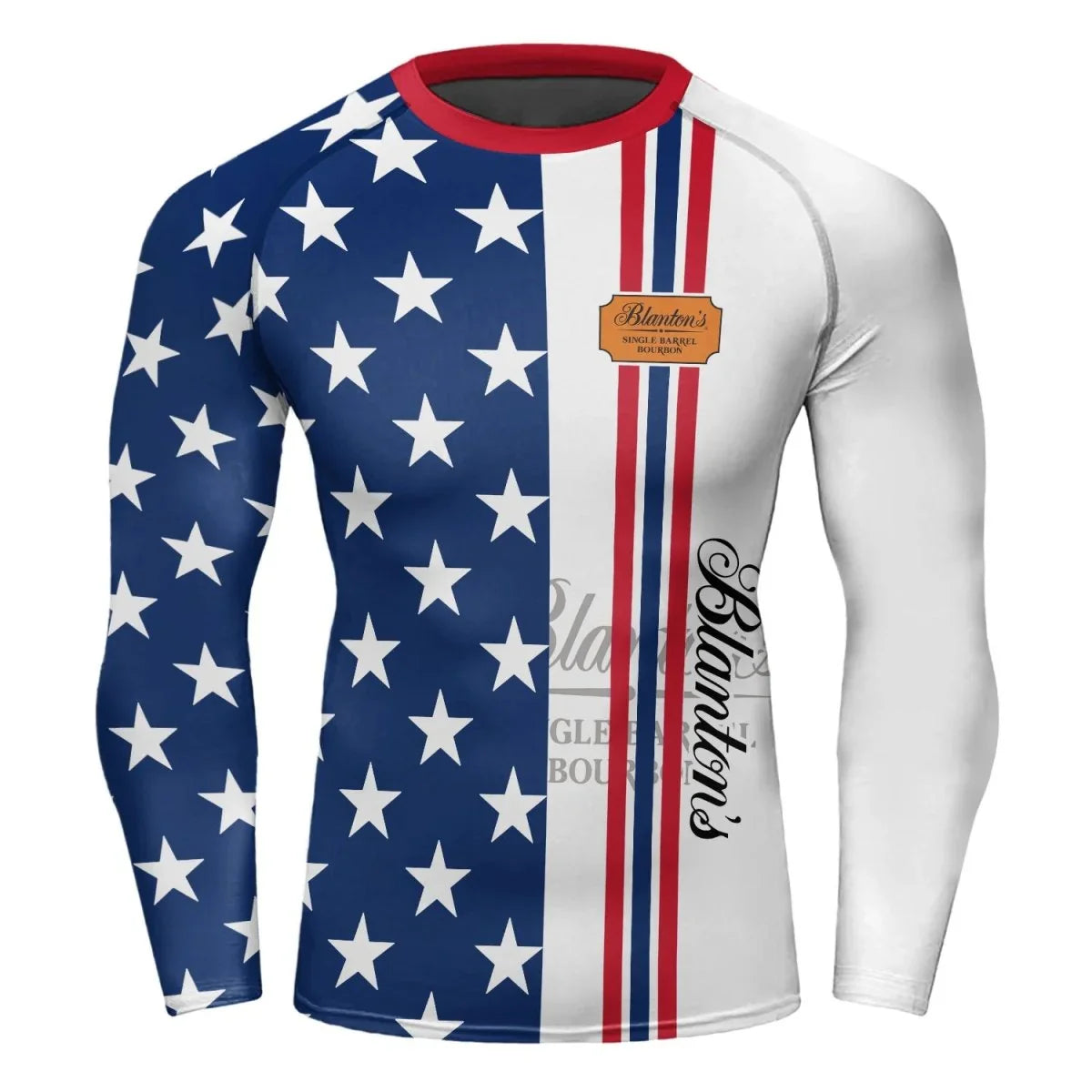 Blanton's Fourth Of July Rash Guard - VinoVogue.com