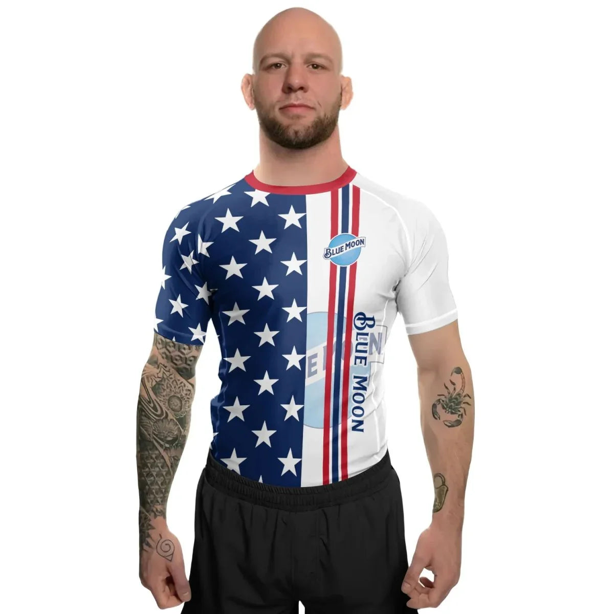 Blue Moon Fourth Of July Rash Guard - VinoVogue.com