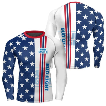 Bud Light Fourth Of July Rash Guard - VinoVogue.com