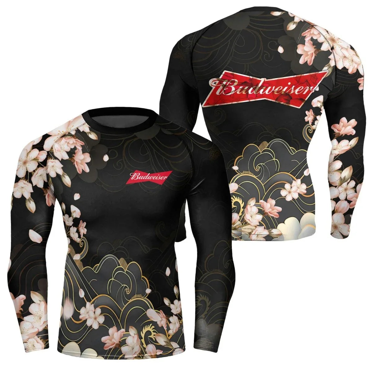Budweiser Blossom Rash Guard - VinoVogue.com