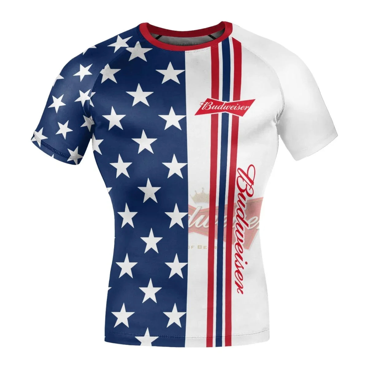 Budweiser Fourth Of July Rash Guard - VinoVogue.com