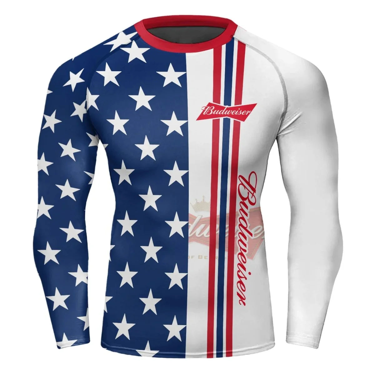 Budweiser Fourth Of July Rash Guard - VinoVogue.com