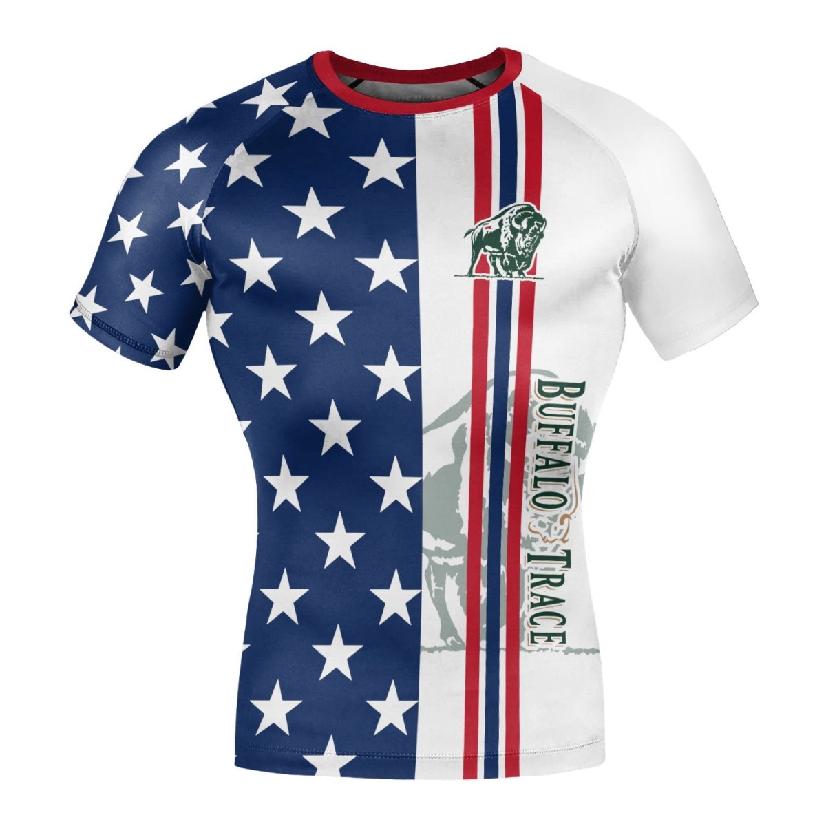 Buffalo Trace Fourth Of July Rash Guard - VinoVogue.com