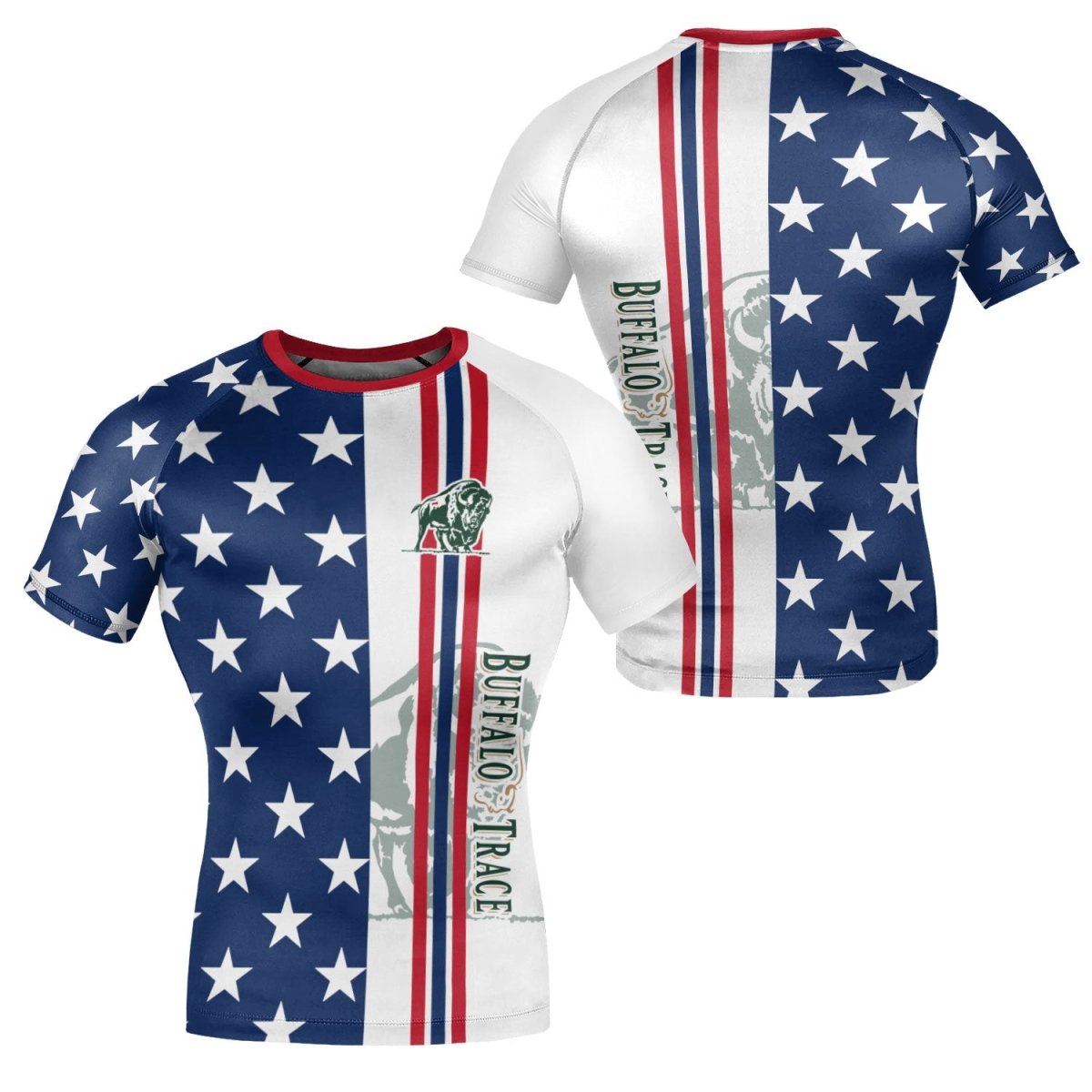 Buffalo Trace Fourth Of July Rash Guard - VinoVogue.com