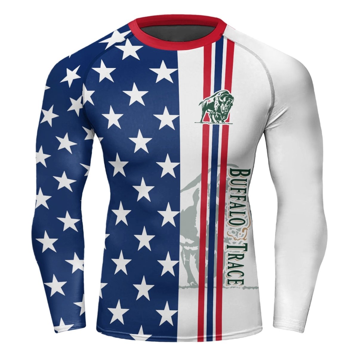 Buffalo Trace Fourth Of July Rash Guard - VinoVogue.com