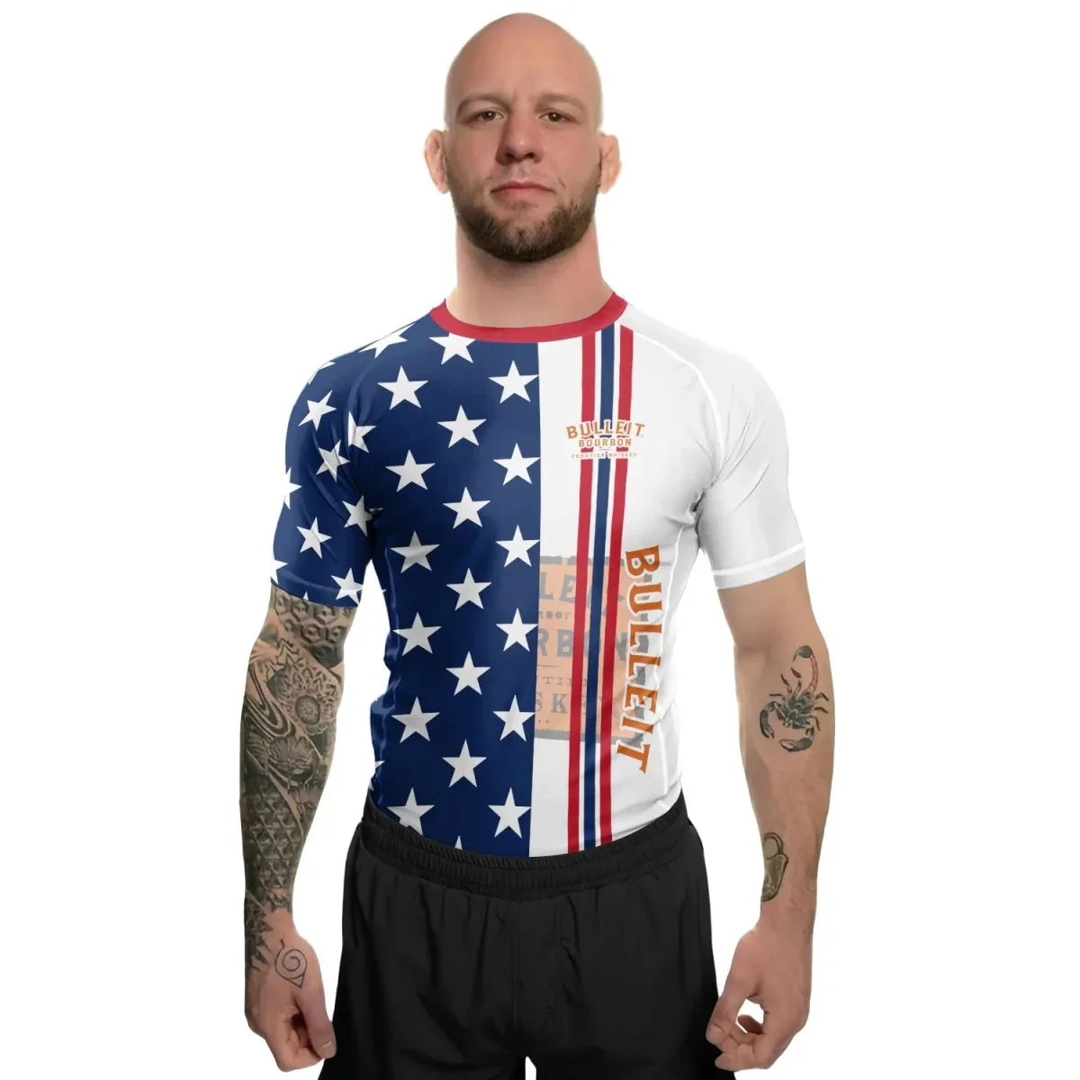 Bulleit Fourth Of July Rash Guard - VinoVogue.com