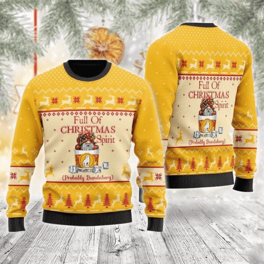 Bundaberg Full of Christmas Ugly Sweater - VinoVogue.com