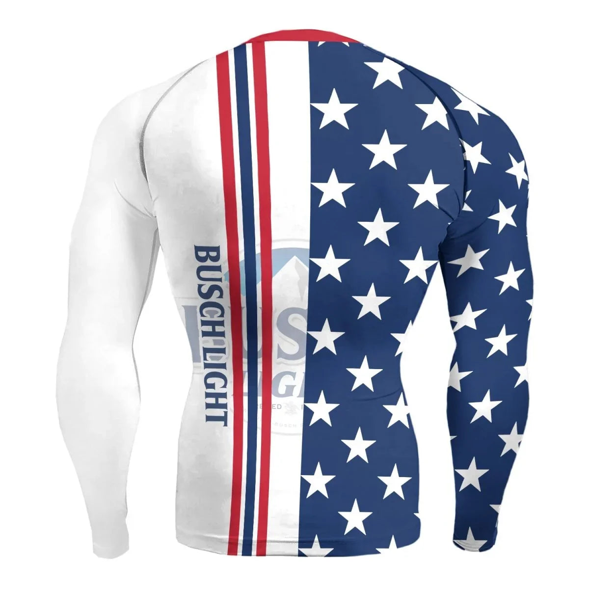 Busch Light Fourth Of July Rash Guard - VinoVogue.com