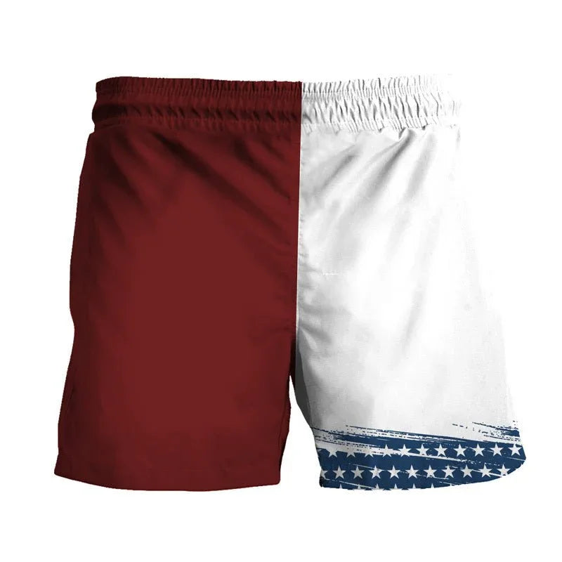Captain Morgan Eagle of Freedom Swim Trunks - VinoVogue.com