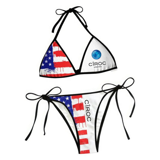 Ciroc American Flag Triangle Beach Bikini - VinoVogue.com