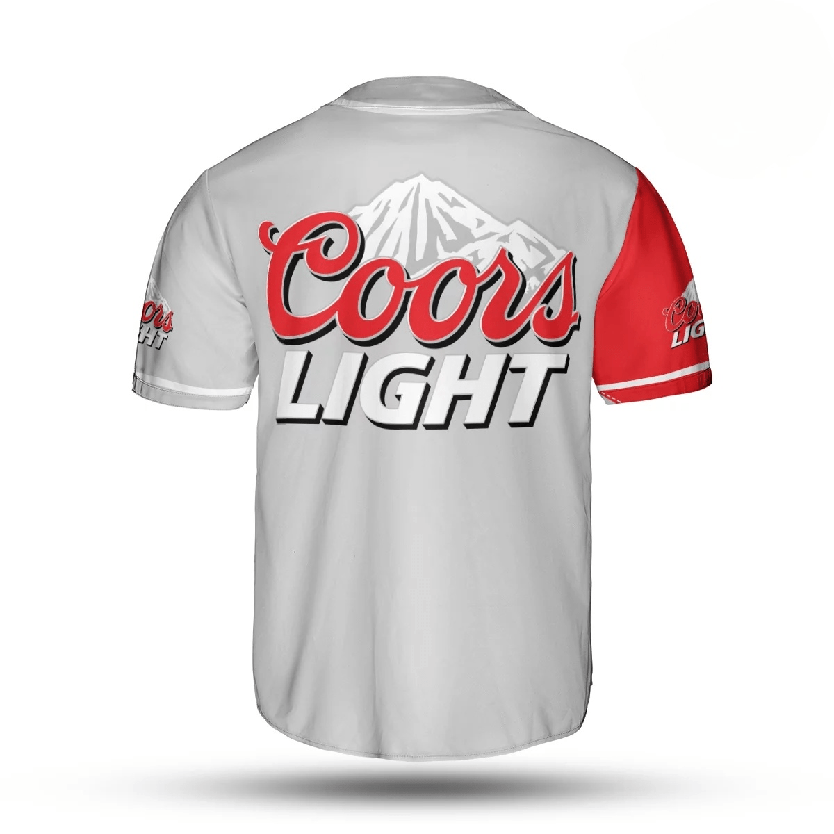 Coors Light Split Skull Baseball Jersey - VinoVogue.com