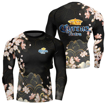 Corona Extra Blossom Rash Guard - VinoVogue.com
