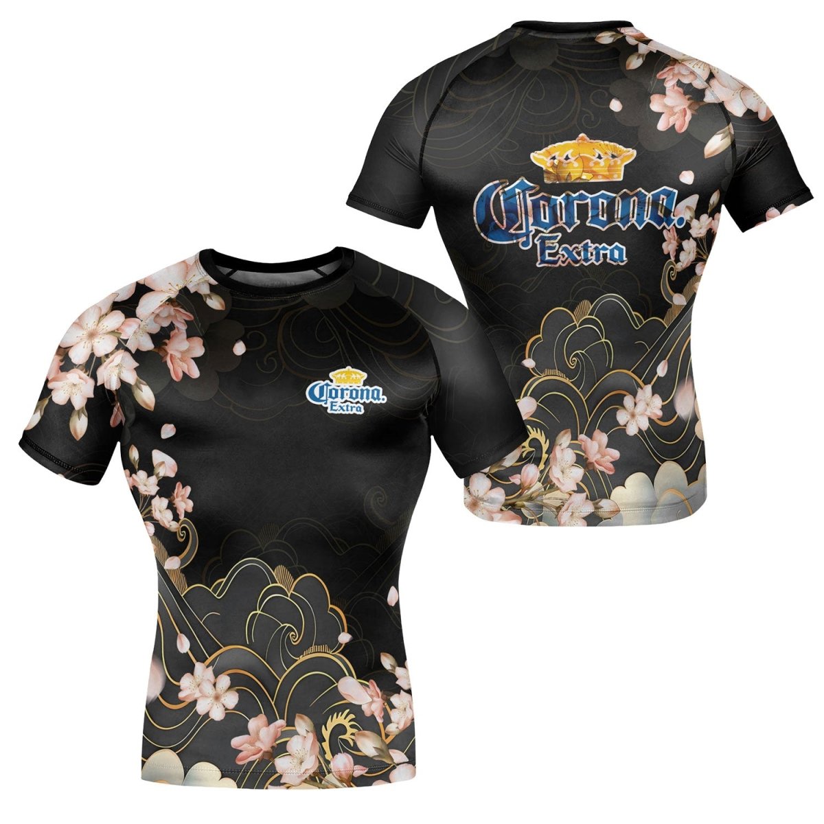 Corona Extra Blossom Rash Guard - VinoVogue.com