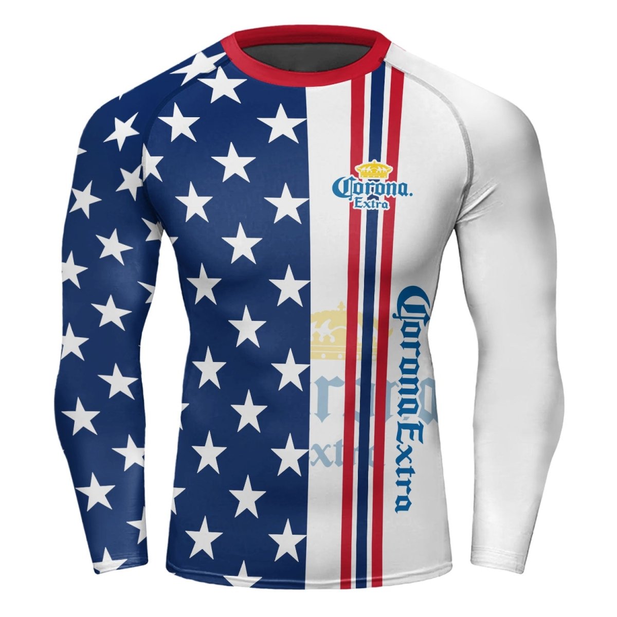 Corona Extra Fourth Of July Rash Guard - VinoVogue.com