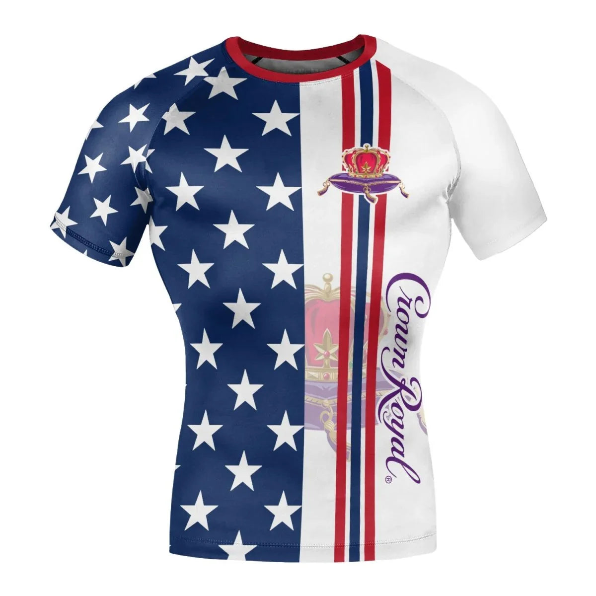 Crown Royal Fourth Of July Rash Guard - VinoVogue.com