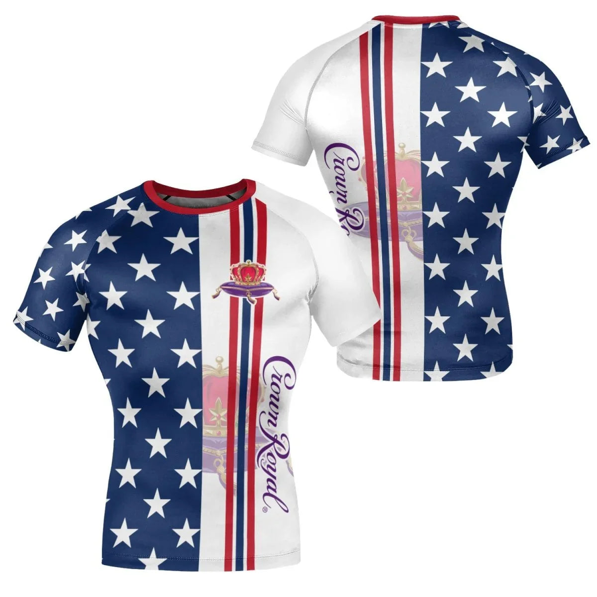 Crown Royal Fourth Of July Rash Guard - VinoVogue.com
