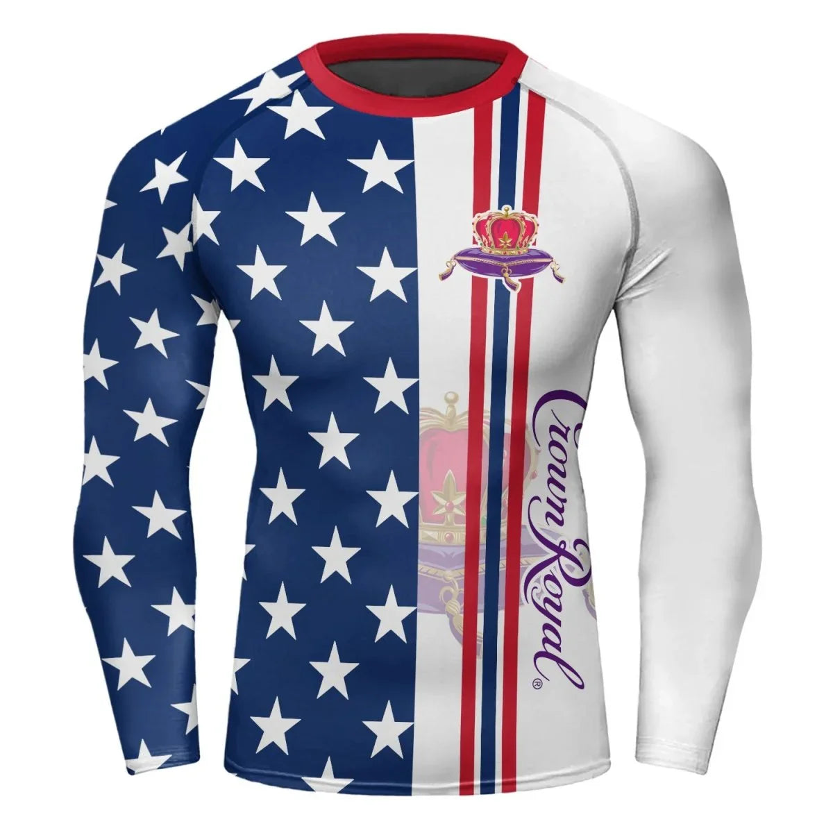 Crown Royal Fourth Of July Rash Guard - VinoVogue.com