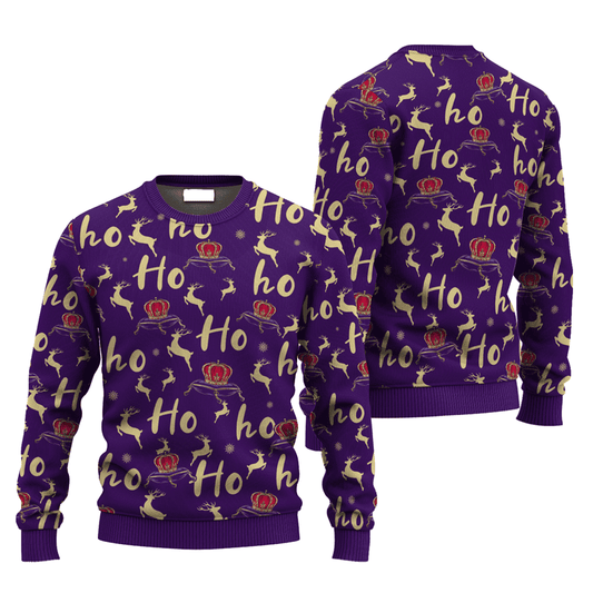 Crown Royal HoHoHo Ugly Sweater - VinoVogue.com