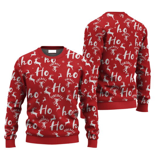 Fireball HoHoHo Ugly Sweater - VinoVogue.com