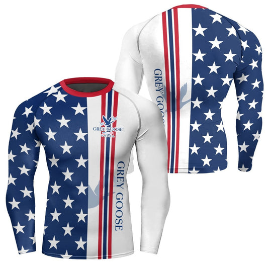 Grey Goose Fourth Of July Rash Guard - VinoVogue.com