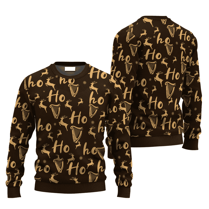 Guinness HoHoHo Ugly Sweater - VinoVogue.com