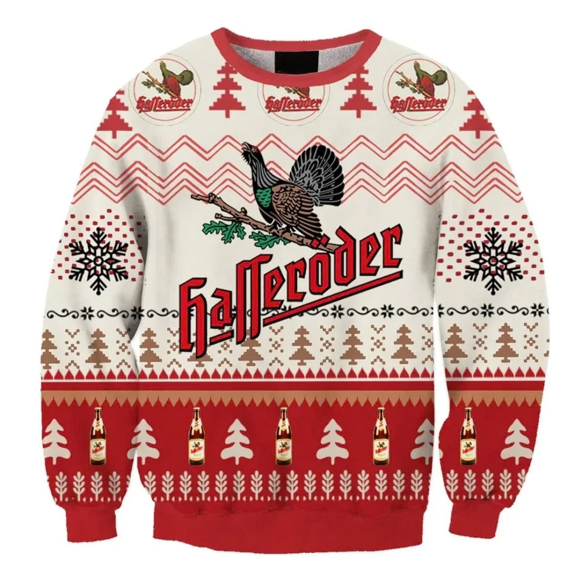 Hafferoder Christmas Ugly Sweater - VinoVogue.com