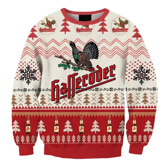 Hafferoder Christmas Ugly Sweater - VinoVogue.com