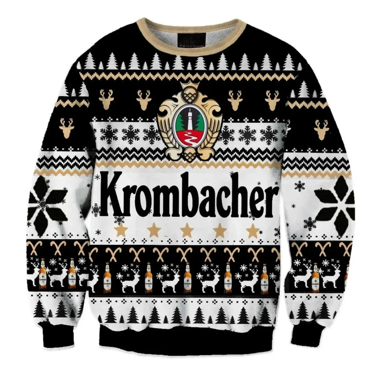 Krombacher Christmas Holiday Ugly Sweater - VinoVogue.com