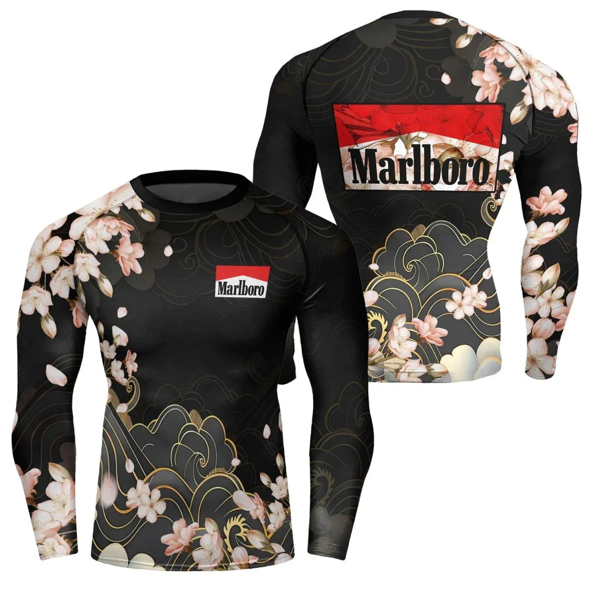 Marlboro Blossom Rash Guard - VinoVogue.com