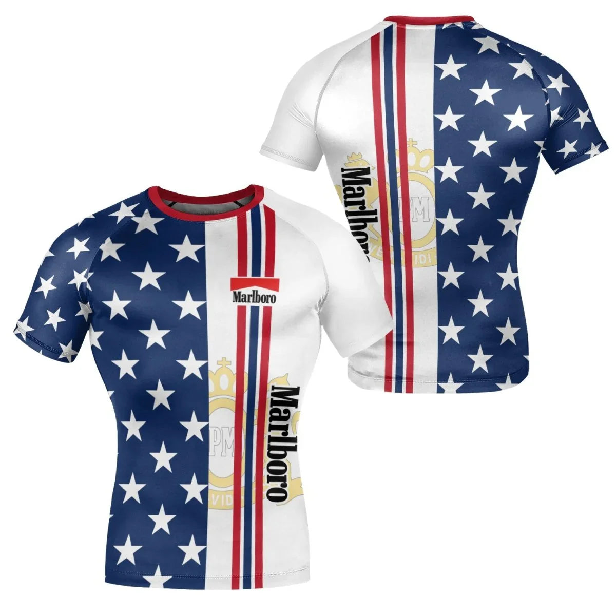 Marlboro Fourth Of July Rash Guard - VinoVogue.com