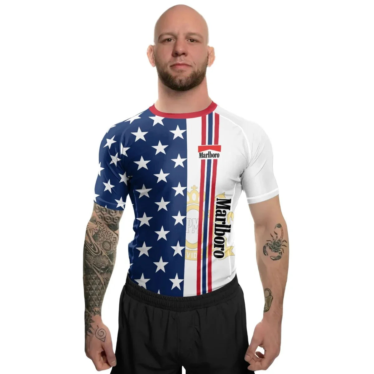 Marlboro Fourth Of July Rash Guard - VinoVogue.com