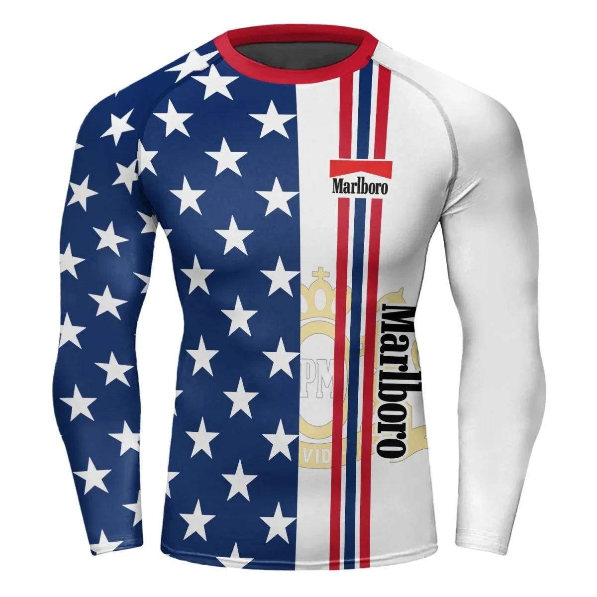 Marlboro Fourth Of July Rash Guard - VinoVogue.com