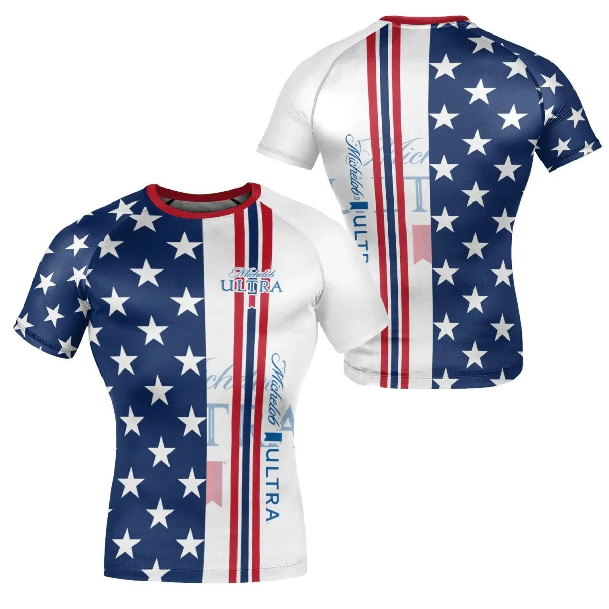 Michelob Ultra Fourth Of July Rash Guard - VinoVogue.com