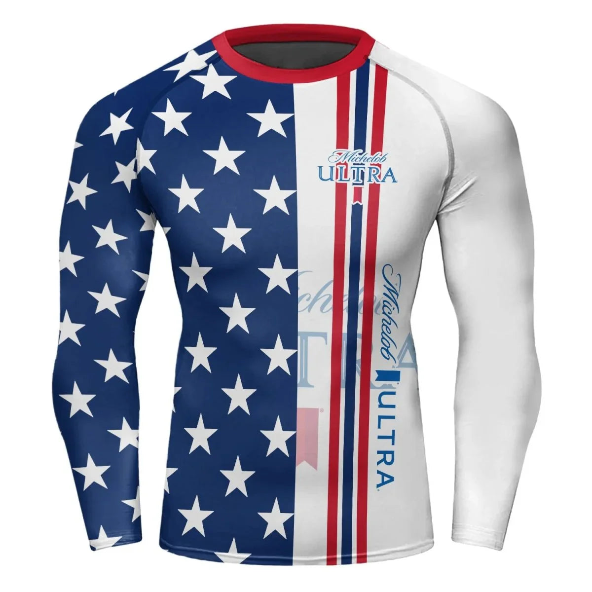 Michelob Ultra Fourth Of July Rash Guard - VinoVogue.com