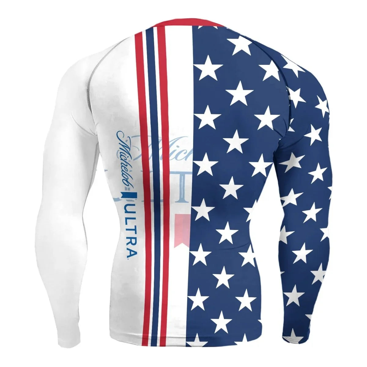 Michelob Ultra Fourth Of July Rash Guard - VinoVogue.com