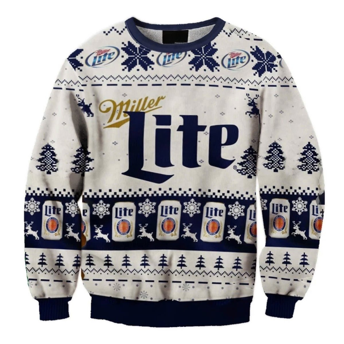 miller lite christmas sweaters