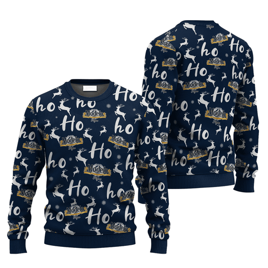 Modelo HoHoHo Ugly Sweater - VinoVogue.com