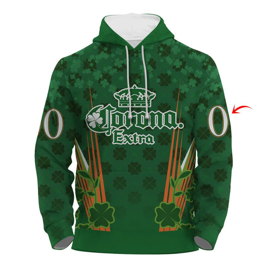 Personalized Corona Extra St Patrick's Day Hoodie & Zip Hoodie - VinoVogue.com