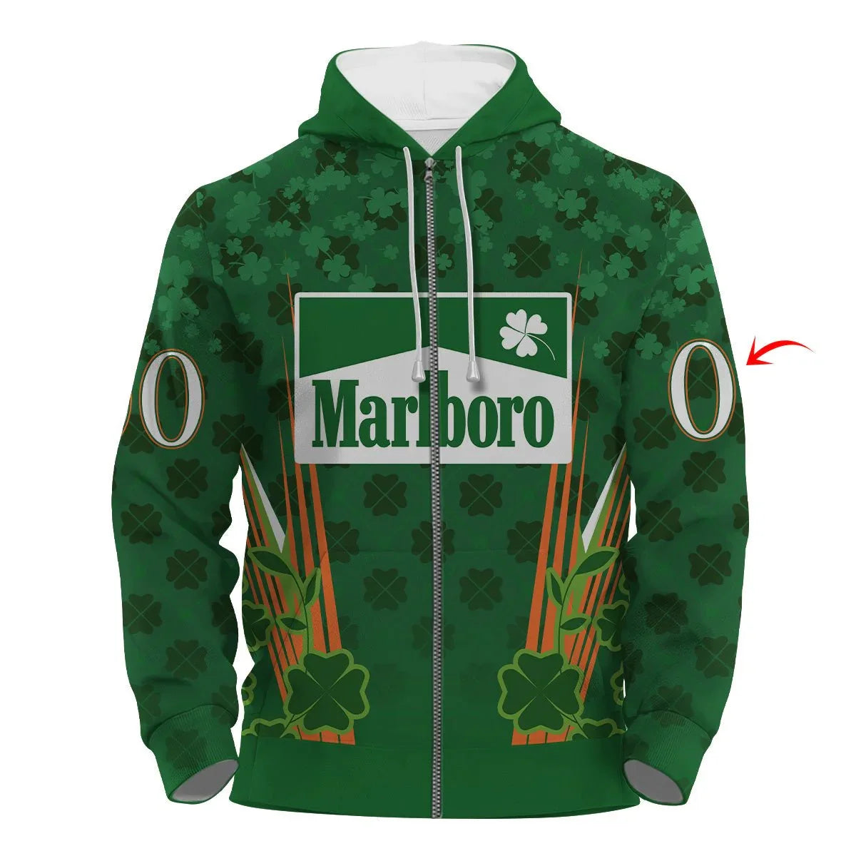 Personalized Marlboro St Patrick's Day Hoodie & Zip Hoodie - VinoVogue.com