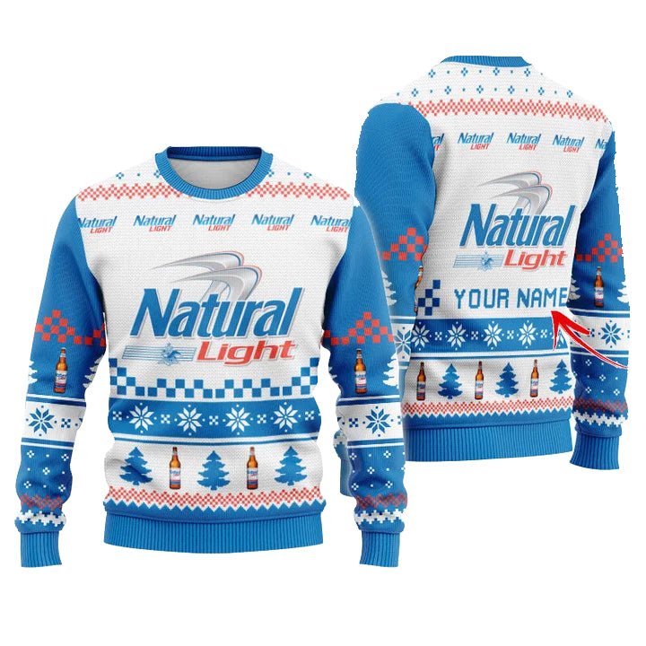 Natural light ugly sweater best sale