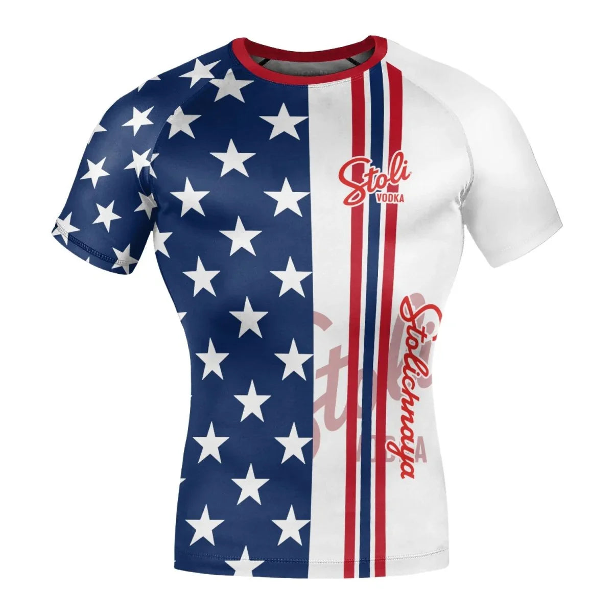 Stolichnaya Fourth Of July Rash Guard - VinoVogue.com
