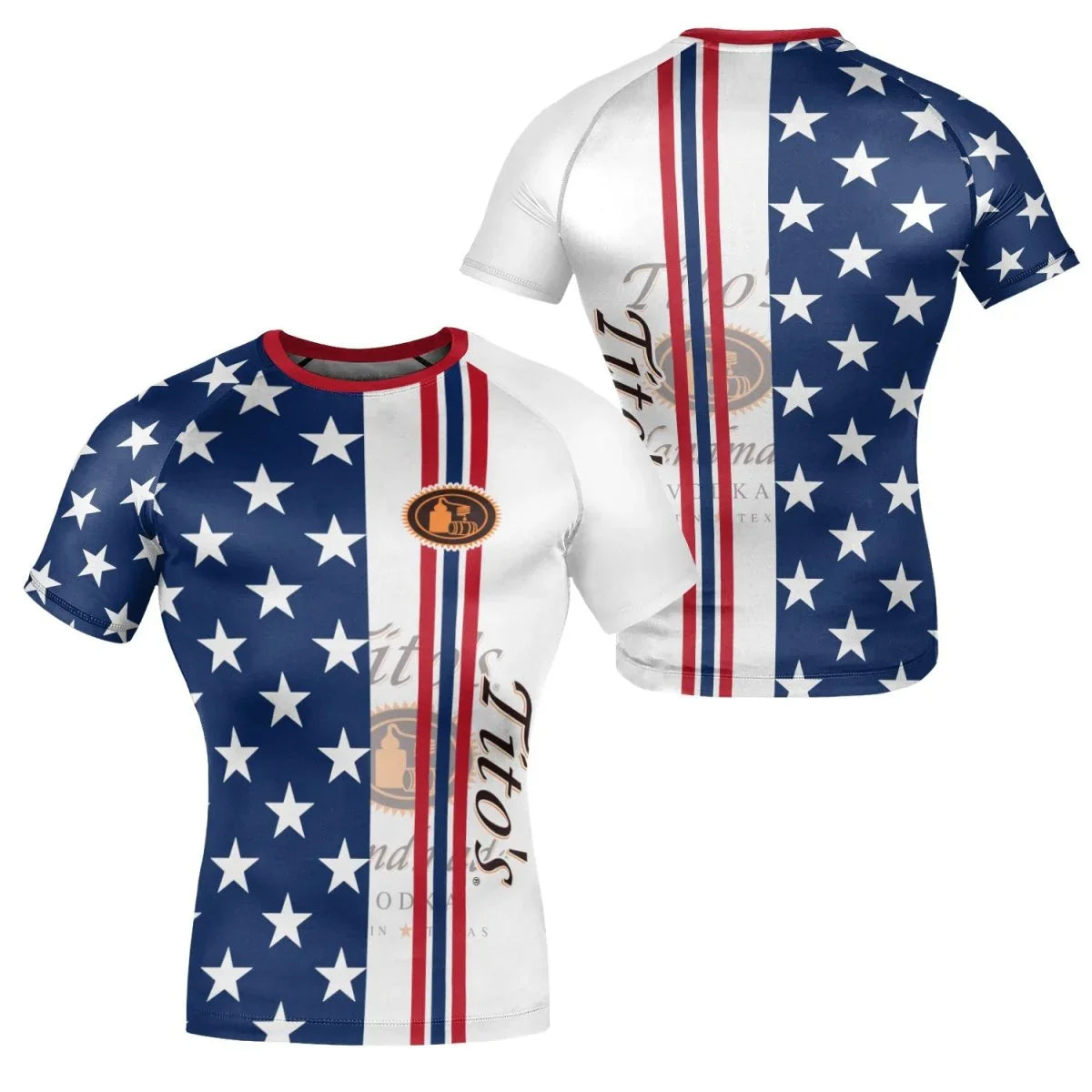 Tito's Fourth Of July Rash Guard - VinoVogue.com
