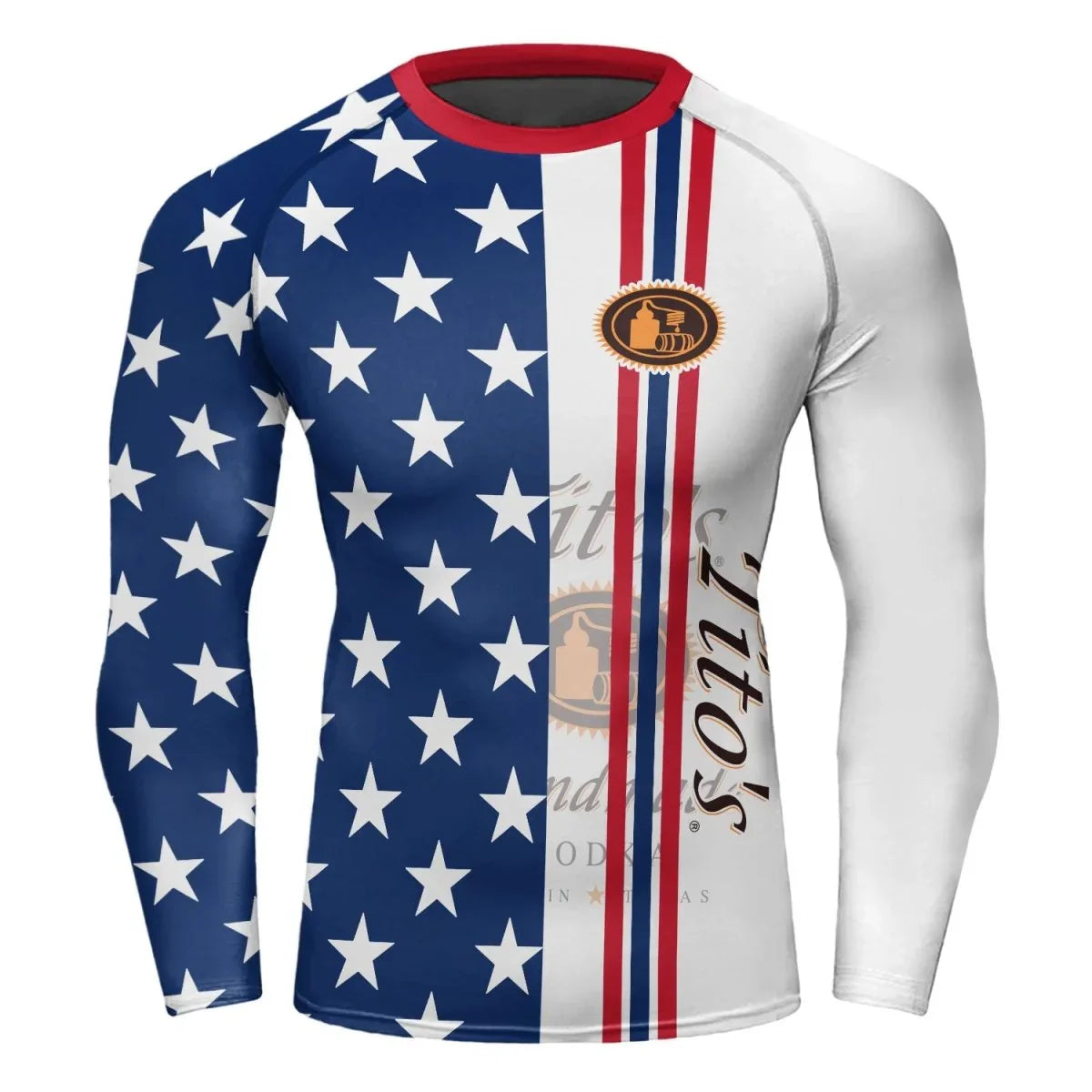 Tito's Fourth Of July Rash Guard - VinoVogue.com