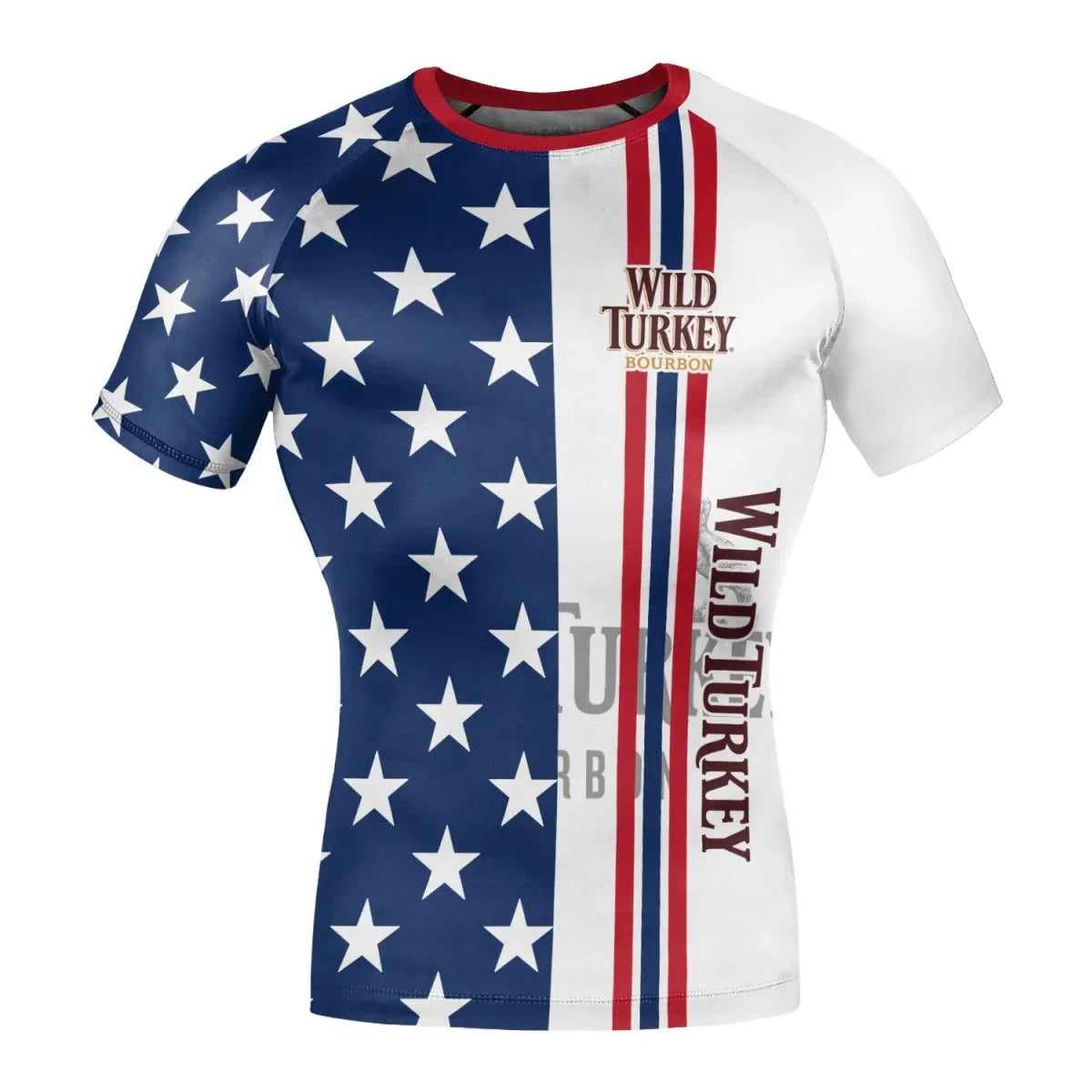 Wild Turkey Fourth Of July Rash Guard - VinoVogue.com