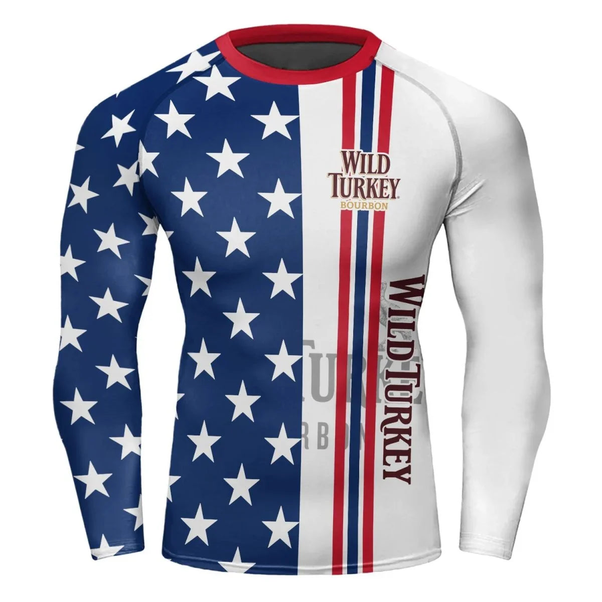 Wild Turkey Fourth Of July Rash Guard - VinoVogue.com