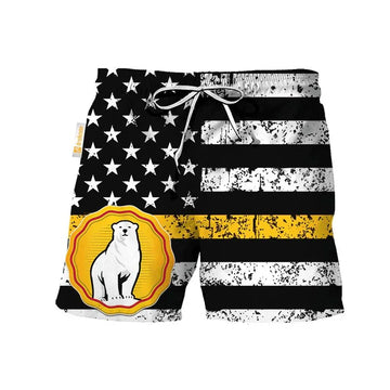 Bundaberg USA Flag Swim Trunks - VinoVogue.com