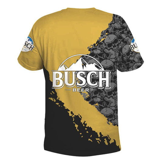 Busch Beer Skulls T-Shirt